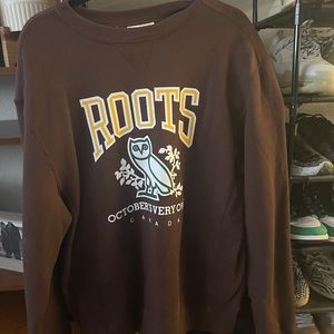 ROOTS X OVO SWEATSHIRT LIKE NEW SZ M bought in Vegas ovo store